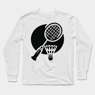 Badminton Graphic Long Sleeve T-Shirt